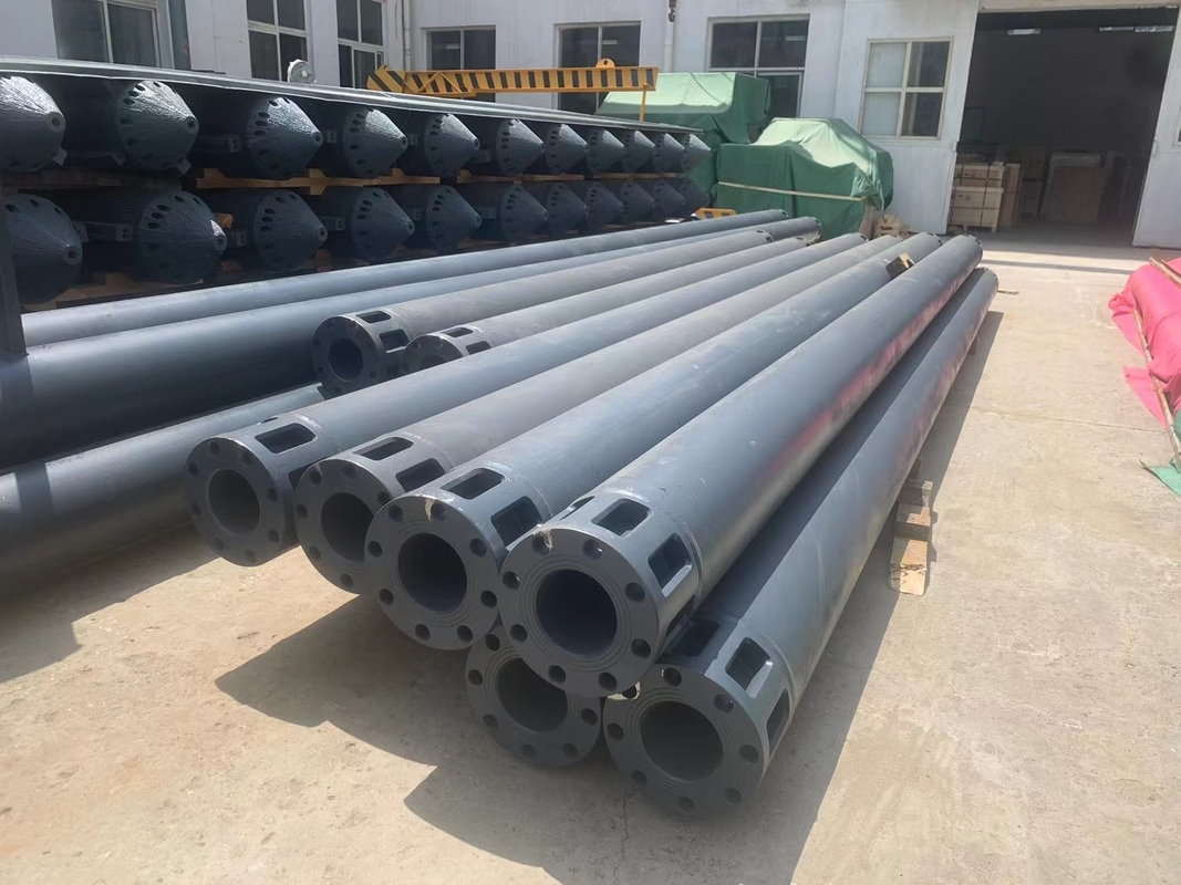 Η Κίνα 180 KW οδηγός σωρών εξοπλισμού 426 χιλ. vibroflot για την επίγεια βελτίωση ίσχυσε στη Μέση Ανατολή