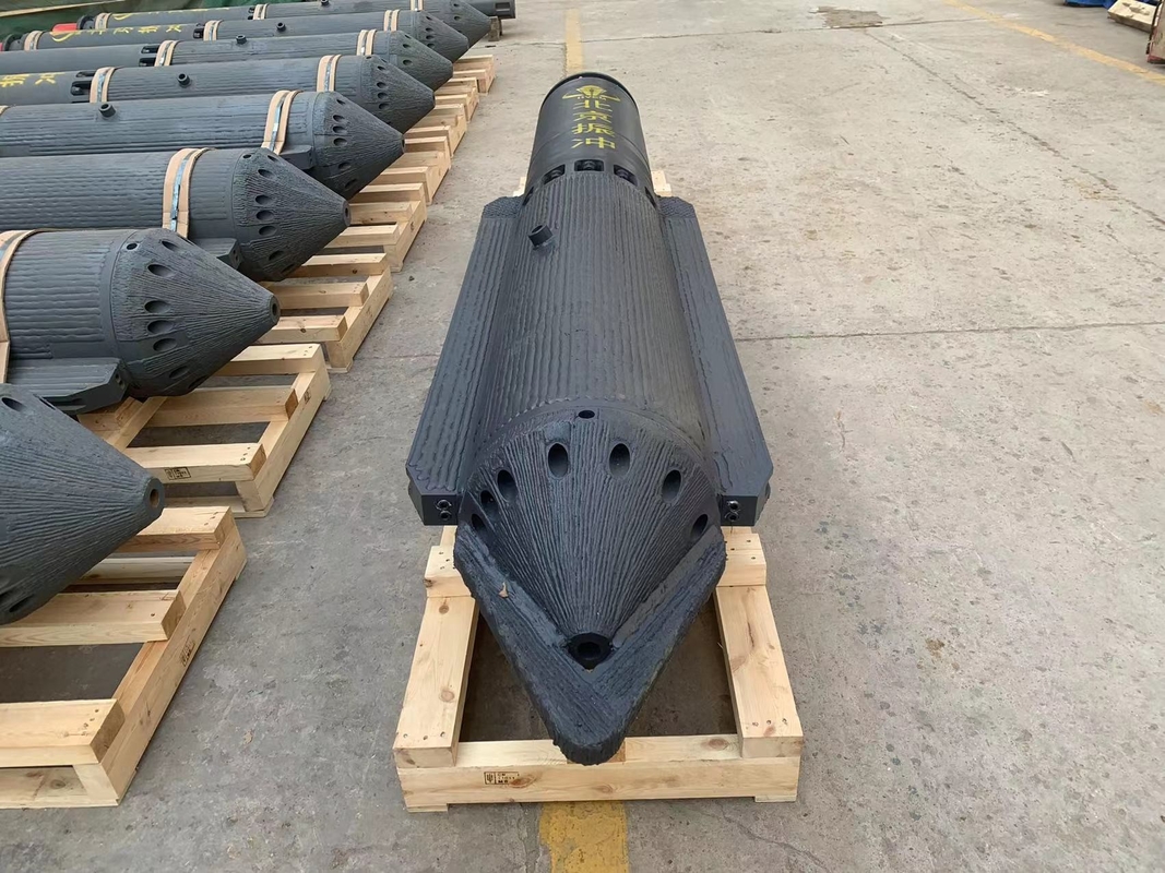 Vibro εξοπλισμός 130 τεχνικής επίπλευσης Vibro KW 377mm που συσσωρεύει τους αναδόχους για τη μαλακή βελτίωση εδαφολογικού στρώματος