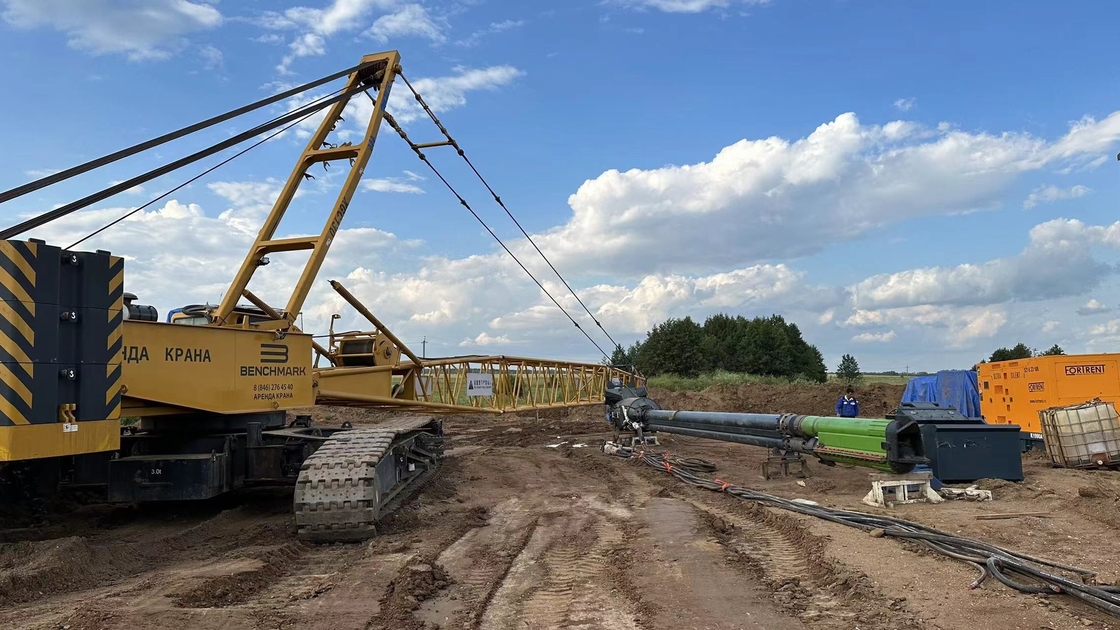 Αντικατασκευαστική πέτρα στήλη Vibro Sand Compaction Stack Bottom Feed Vibroflot οδήγηση για τη βελτίωση του εδάφους