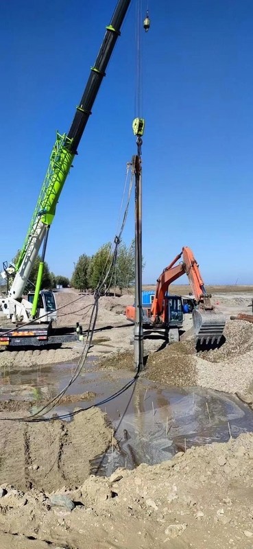 3000 χιλιοστών μήκος χάλυβα Vibroflot εξαρτήματα ISO 9001 πιστοποιημένο προσαρμόσιμο για τη βελτίωση του εδάφους