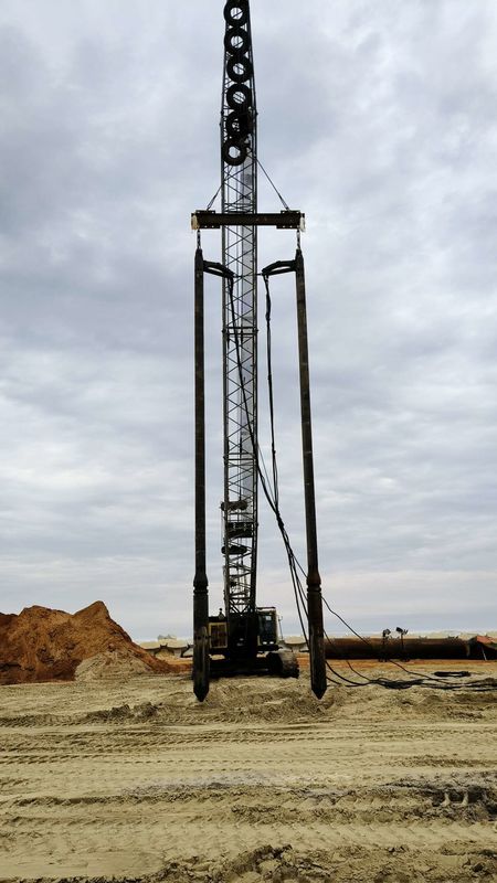 BJVH-350-105 linde 135 υδραυλική αντλία Μηχάνημα δόνησης εκσκαφέας εξοπλισμένο με κοινό σύστημα υδραυλικής ισχύος