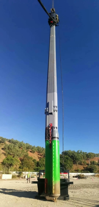 DN325 Τροφοδοτικό σωλήνα Δονήσεις συχνότητα 45-55 Hz Ινδία Αξιόπιστη απόδοση κατασκευής Vibroflot