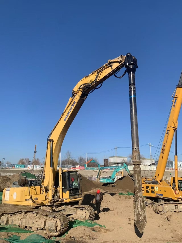 2150 mm Διάστημα δονητή 43 Hz Συχνότητα δονήσεων Υδραυλική ενέργεια Εξοπλισμός δονητή για δονήσεις