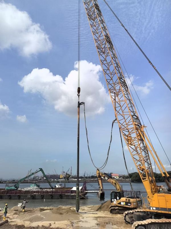 Συσκευή BVEM Vibroflotation υψηλής διεισδυτικότητας για ενίσχυση της θεμελίωσης της διατμητικής ικανότητας