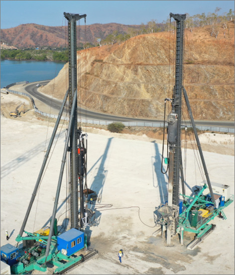2150 mm υδραυλική τεχνολογία δονήσεων σε 43 Hz 1200 kg βάρος για βέλτιστη απόδοση