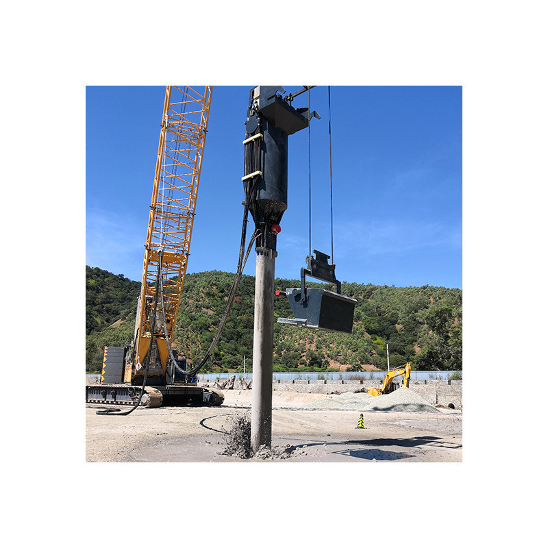 Ενισχύστε τη βελτίωση του εδάφους με εξοπλισμό Vibroflot από χάλυβα σε πίεση 300 bar και μήκος 2963 mm