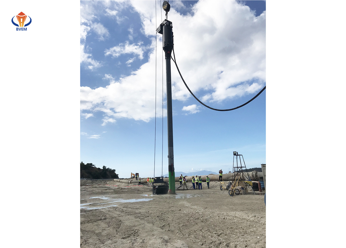180kw Vibro FLOT κατώτατων τροφών τα εξαρτήματα κατασκευής για το αμμοχάλικο συσσωρεύουν συμπαγές Vibroflotation