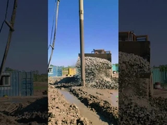 Ενίσχυρος εξοπλισμός Vibroflot Πέτρα Στήλη βελτίωση εδάφους με ηλεκτρικό κινητήρα 180KW