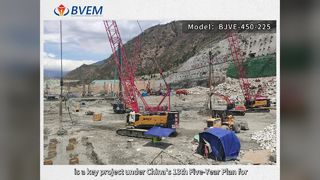 Ισχυρό Vibroflot για συμπύκνωση εδάφους