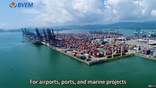 Ισχυρό Vibroflot για συμπίεση πασσάλων